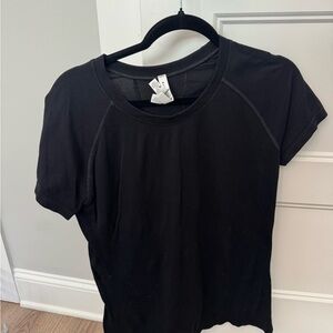 Athleta Black Short Sleeve Tee
